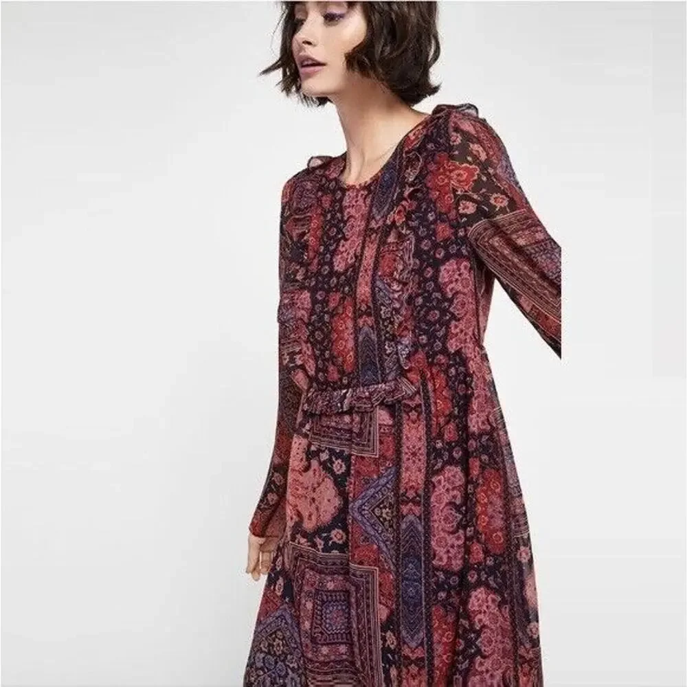 BCBGeneration Gypsy Bazaar Mini Dress boho - Picture 6 of 12